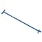 Pake Handling Tools Industrial Steel Roller Pry Bar, 5T Cap., 79'' Length, 0.7'' Toe Thickness PAKRC50 - alternate 1